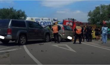 Córdoba: Fuerte choque entre una camioneta, que manejaba el ex diputado de Chamical Enrique Nicolini, y un auto