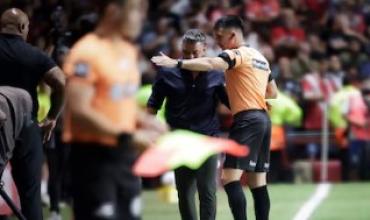 El fuerte cruce entre el árbitro Andrés Merlos y Marcelo Gallardo: “Vos hiciste echar a Demichelis de River”