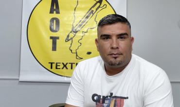 Juan Pablo Luján, secretario general de AOT, sobre el conflicto en Colortex: “Se levantó el paro tras acordar el pago del aguinaldo en dos partes”