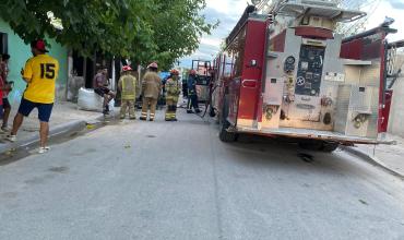Incendio en una casa en el barrio Malvinas Argentinas: habían menores en el interior