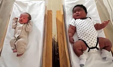 El hospital de Nueva York recibió al bebé más grande de su historia