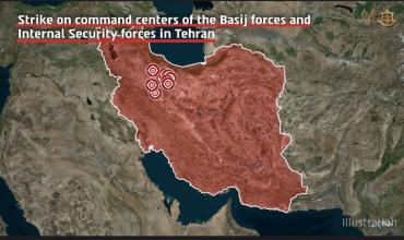 Israel dijo haber destruido el cuartel general de la “fuerza espacial” iraní y 50 búnkeres de municiones en Teherán