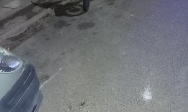 Motocicleta que circulaba en contramano chocó a un peatón en Chilecito