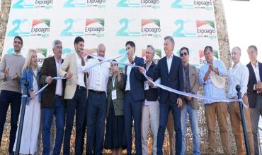 Expoagro inauguró su edición del 20° aniversario con récord de empresas y fuerte presencia política