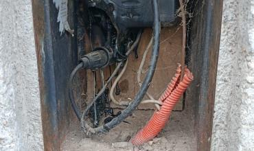 Principio de incendio en una llave térmica generó alarma en barrio Angelelli