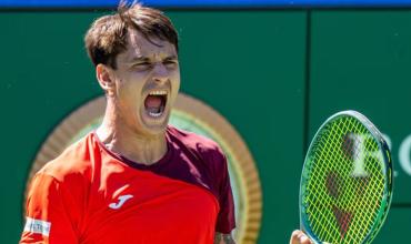 Masters 1000 de Miami: el argentino Ugo Carabelli remontó su partido en el debut y avanzó de ronda