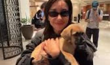 Amor sin fronteras: el gesto de María Becerra al adoptar un perrito en Chile