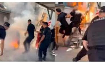 Rosario: reconstruirán el incidente que terminó con un vigilador prendido fuego