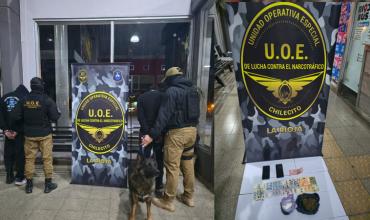 Secuestran drogas en la Terminal de Micros de Chilecito