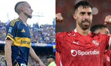 Boca recibe a Independiente, en uno de los partidos más atractivos de la fecha en el Torneo Apertura