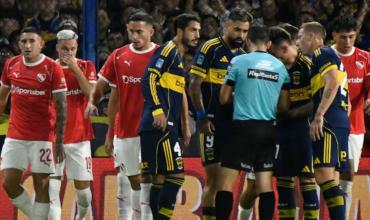 Se conoció el audio del VAR del polémico penal que le dieron a Boca ante Independiente