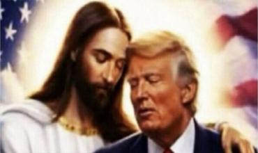 Trump vuelve a publicar una imagen de Jesús en redes: “A la izquierda radical no le va a gustar”