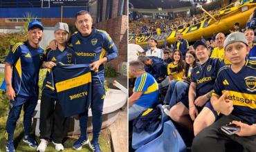 El gesto de Juan Román Riquelme con un hincha de Boca de 14 años que lucha contra una grave enfermedad