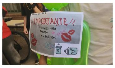 "Tiroteo de besos": el gesto de un grupo de alumnos en medio de la ola de amenazas en escuelas