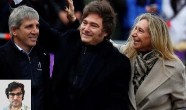 Javier y Karina Milei con  Luis Caputo intentan reordenar la gestión económica y política