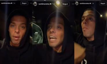 Le sacarán la licencia a Santiago Maratea por usar el celular al volante