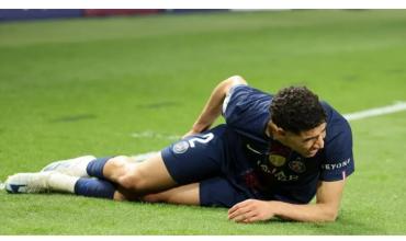 Se confirmó la lesión de Hakimi: descartado en PSG para la revancha de la Champions League y trabajos a contrarreloj de cara al Mundial