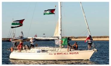 Israel intercepta la flotilla humanitaria hacia Gaza y la deja a la deriva en el mar