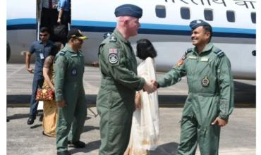 El jefe de la Fuerza Aérea británica ratificó que la defensa de Malvinas es "innegociable"