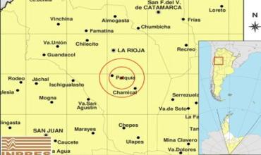 Fuerte temblor sacudió el sur de La Rioja