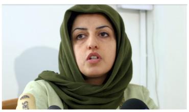La Nobel de la Paz Narges Mohammadi permanece en estado crítico en Irán tras una huelga de hambre