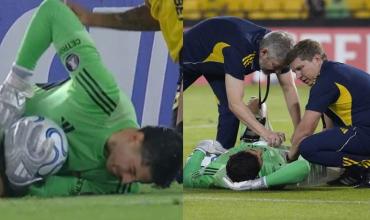 Alivio en Boca: se descartó una lesión de gravedad de Leandro Brey tras el golpe en Ecuador