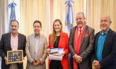 La Rioja avanza en una agenda minera: Quintela recibió a  Miguel Vargas Correa, Gobernador de la Región de Atacama y a Maglio Cicardini Neyra, alcalde de Copiapó.