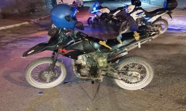 Dos motocicletas protagonizaron un choque en Chilecito