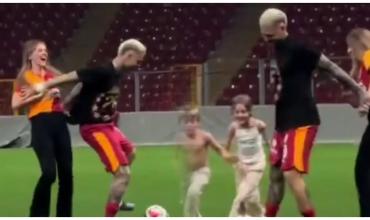 El explosivo video de Mauro Icardi con la China Suárez y los hijos de la actriz que desató una revolución