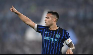 Con un gol de Lautaro Martínez, Inter le ganó a Lazio y se consagró campeón de la Copa Italia