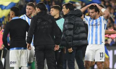 El picante posteo de Racing tras la eliminación: una cancha inclinada y la pelota en los pies del árbitro