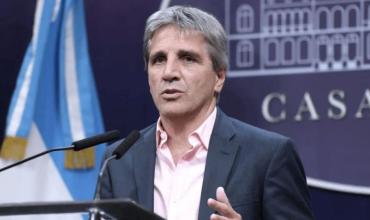 Caputo anunció el lanzamiento de la licitación para privatizar AySA y la aprobación de proyectos RIGI