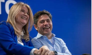 Con el traje de "presidenciable" y en medio de la feroz interna, Axel Kicillof le envió señales al kirchnerismo