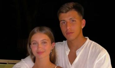 Indiana Cubero publicó fotos románticas con su novio futbolista y le llovieron las críticas