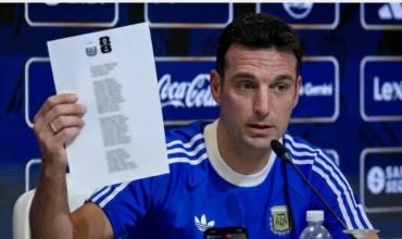 Scaloni reveló que tiene "una duda" en la lista de la Selección Argentina y explicó por qué no convoca a Dybala al Mundial