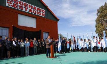 Actos por el 140° aniversario del Departamento Rosario Vera Peñaloza: Quintela dejó inaugurada obras en el departamento