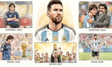 Lionel Messi jugará su sexto Mundial: los cuatro récords que buscará romper