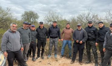 Hallaron  sano y salvo al  hombre  que era intensamente buscado en zona rural del Dpto Juan Facundo Quiroga 