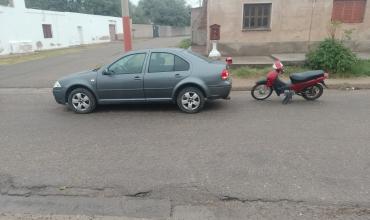 Adolescente resultó herida tras un choque en Ulapes