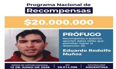 Ofrecen una recompensa millonaria para encontrar a un sospechoso por el homicidio de un policía en Rosario