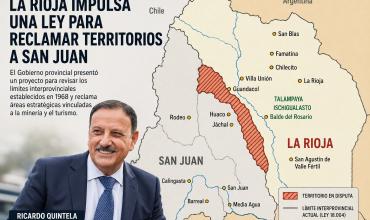 El Gobierno provincial avanza con una ofensiva legal para revisar los límites con San Juan