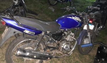 Detectan una motocicleta con el número de cuadro adulterado durante una verificación policial