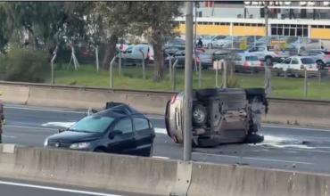 Murió una nena de seis años: choque fatal en Panamericana altura General Pacheco