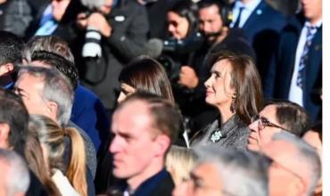 Javier Milei y Victoria Villarruel compartieron el acto por el Día de la Bandera, pero evitaron saludarse