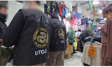 Megaoperativo en Once por contrabando de ropa valuado en 123 millones de pesos