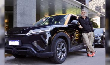 En la Ciudad de Buenos Aires ya circulan los taxis eléctricos