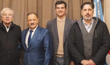 Ricardo Quintela recibió al exgobernador de Salta, Juan Manuel Urtubey, y al diputado nacional Nicolás Trotta