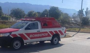 Un incendio destruyó gran parte de una vivienda