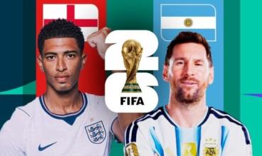 Inglaterra vs. Argentina: qué día, a qué hora y dónde es la semifinal del Mundial 2026
