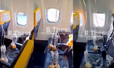 Habla la mujer del hombre succionado por la ventanilla de un avión, herido de gravedad: “si morimos, morimos juntos”